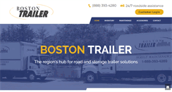 Desktop Screenshot of bostontrailer.com