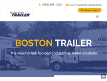 Tablet Screenshot of bostontrailer.com